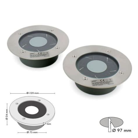 spot solaire encastrable terrasse bois|2 Spots solaire encastrables sol PATIO .